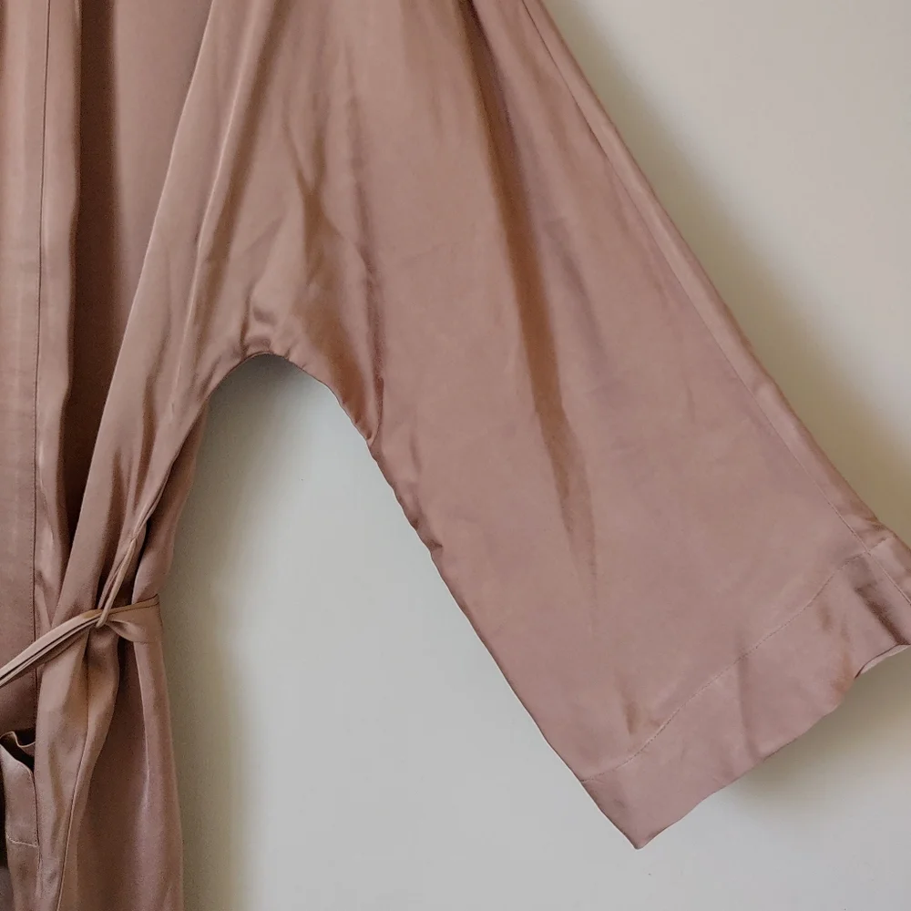 NWT Durante Jacket Robe Size Small Nutmeg - Picture 9 of 16